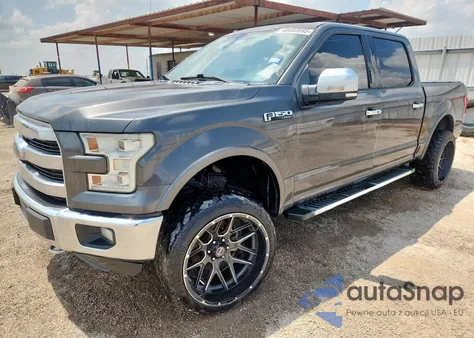 2016 Ford F150 Supercrew из США, поврежденный, VIN 1FTEW1EF9GFC72030